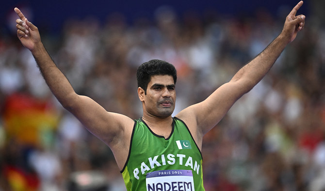 Arshad Nadeem Shines at the Paris 2024 Olympics: Pakistan's Golden Triumph in Javelin