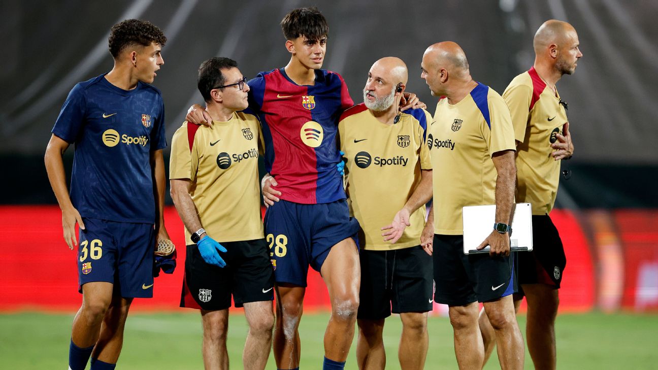 Barcelona Confirm Season-Ending Knee Injury to Marc Bernal