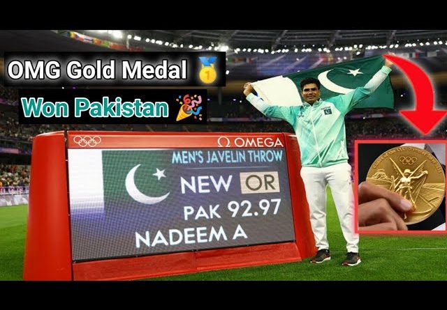 Arshad Nadeem Shines at the Paris 2024 Olympics: Pakistan's Golden Triumph in Javelin