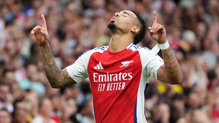 Arsenal 4-1 Bayer Leverkusen: Gabriel Jesus scores superb solo goal as rampant Gunners Impress