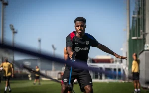 Ansu Fati Returns to Barcelona Training After Foot Injury